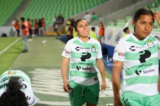 Brenda L Pez Media San Maika Alb Niz Defensa San Santos Vs