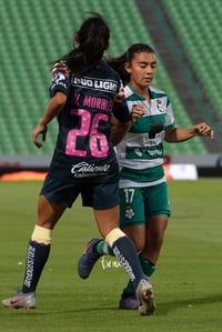 Guerreras vs Águilas, Wendy Morales, Marianne Martínez