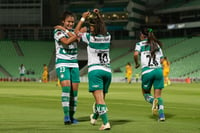 festejo de gol, Cinthya Peraza, Alexxandra Ramírez, Ashly Ma
