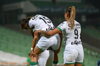 Gol de Alexxandra Ramírez, Daniela Delgado, Alexxandra Ramír