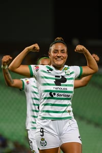 Festejo de gol, Alexia Villanueva