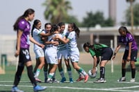 Celebran gol de Paulina, Maika Albéniz, Frida Cussin, Paulin