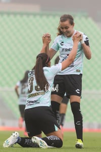 Del gol de Yashira, Yashira Barrientos, Daniela Calderón