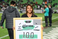 Brenda López, 100 juegos femenil