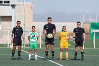 Capitanas, Santos vs Tigres, Sofía Jiménez, Maika Albéniz