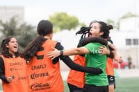 Celebran gol, Claudia Ríos