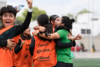 Celebran gol, Claudia Ríos