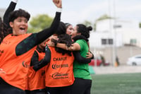 Celebran gol, Claudia Ríos