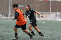 Celebran gol, Renata Ayala, Britany Hernández