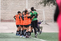 celebran gol, Claudia Ríos