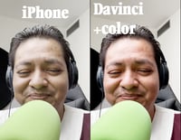 Color adecuado de videos de iPhone en Davinci Resolve
