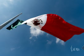 Bandera de México, Plaza Mayor de Torreón @tar.mx