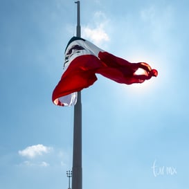 Bandera de México, Plaza Mayor de Torreón @tar.mx