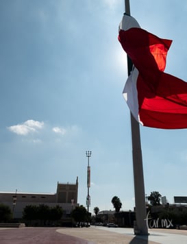 Bandera de México, Plaza Mayor de Torreón @tar.mx