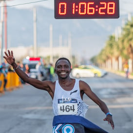 Nixon Kiplagat, primer lugar 21k @tar.mx