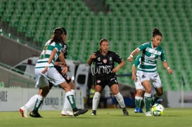 Santos vs Necaxa J10 C2019 Liga MX Femenil @tar.mx