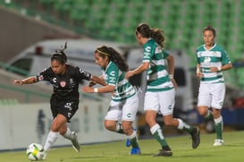 Santos vs Necaxa J10 C2019 Liga MX Femenil @tar.mx