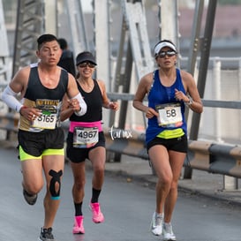 Maratón LALA 2020, puente plateado @tar.mx