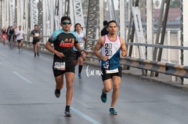 Maratón LALA 2020, puente plateado @tar.mx