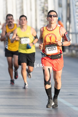 Maratón LALA 2020, puente plateado @tar.mx