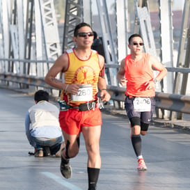 Maratón LALA 2020, puente plateado @tar.mx