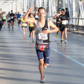 Maratón LALA 2020, puente plateado @tar.mx