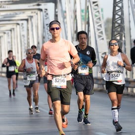 Maratón LALA 2020, puente plateado @tar.mx