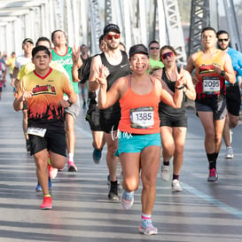 Maratón LALA 2020, puente plateado @tar.mx