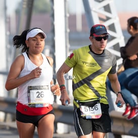 Maratón LALA 2020, puente plateado @tar.mx