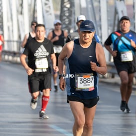 Maratón LALA 2020, puente plateado @tar.mx