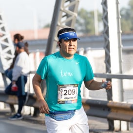 Maratón LALA 2020, puente plateado @tar.mx