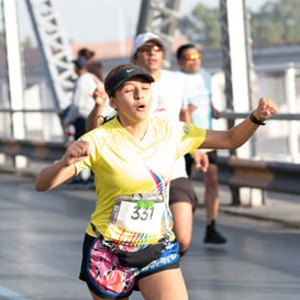 Maratón LALA 2020, puente plateado @tar.mx