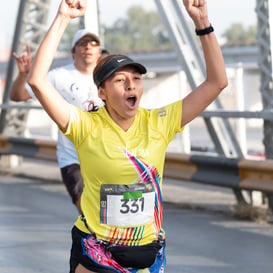 Maratón LALA 2020, puente plateado @tar.mx