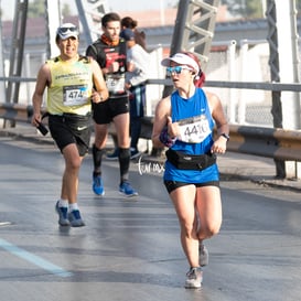 Maratón LALA 2020, puente plateado @tar.mx