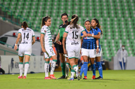 Santos vs Cruz Azul J7 A2021 Liga MX femenil @tar.mx