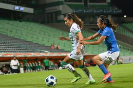 Santos vs Cruz Azul J7 A2021 Liga MX femenil @tar.mx