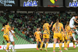 Santos vs Tigres J17 A2021 Liga MX femenil @tar.mx