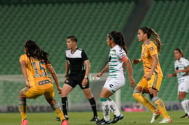 Santos vs Tigres J17 A2021 Liga MX femenil @tar.mx