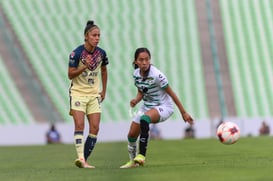 Santos vs America J9 C2022 Liga MX femenil @tar.mx