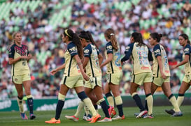 Santos vs America J9 C2022 Liga MX femenil @tar.mx