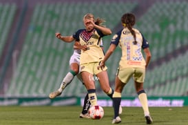 Santos vs America J9 C2022 Liga MX femenil @tar.mx