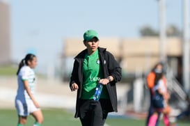 Claudia Rios, DT Santos femenil sub 17 @tar.mx