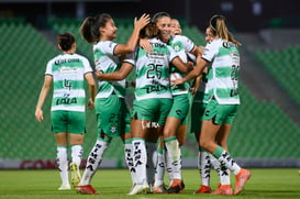 Santos Laguna vs Querétaro J1 A2022 Liga MX femenil @tar.mx