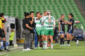 Santos  Laguna vs Cruz Azul Liga MX Femenil J15 @tar.mx