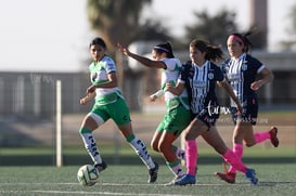 Guerreras del Santos Laguna vs Rayadas de Monterrey femenil sub 18 @tar.mx