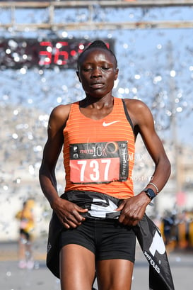Beatrice Kemunto Gesabwa, campeona 10k @tar.mx
