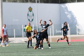 festejo gol, Jennifer Escareño, Britany Hernández @tar.mx