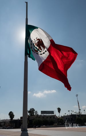 Bandera de México, Plaza Mayor de Torreón @tar.mx