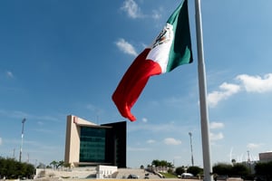 Bandera de México, Plaza Mayor de Torreón | Bandera de México, Plaza Mayor de Torreón