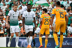 Julio Furch, Djaniny Tavares | Clausura cuartos de final 2018, Santos vs Tigres, vuelta